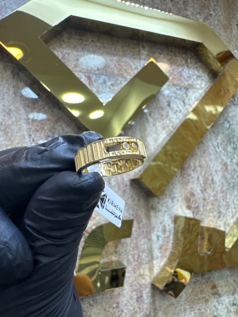 خاتم — كيرمينا — عيار 18 — صورة 1