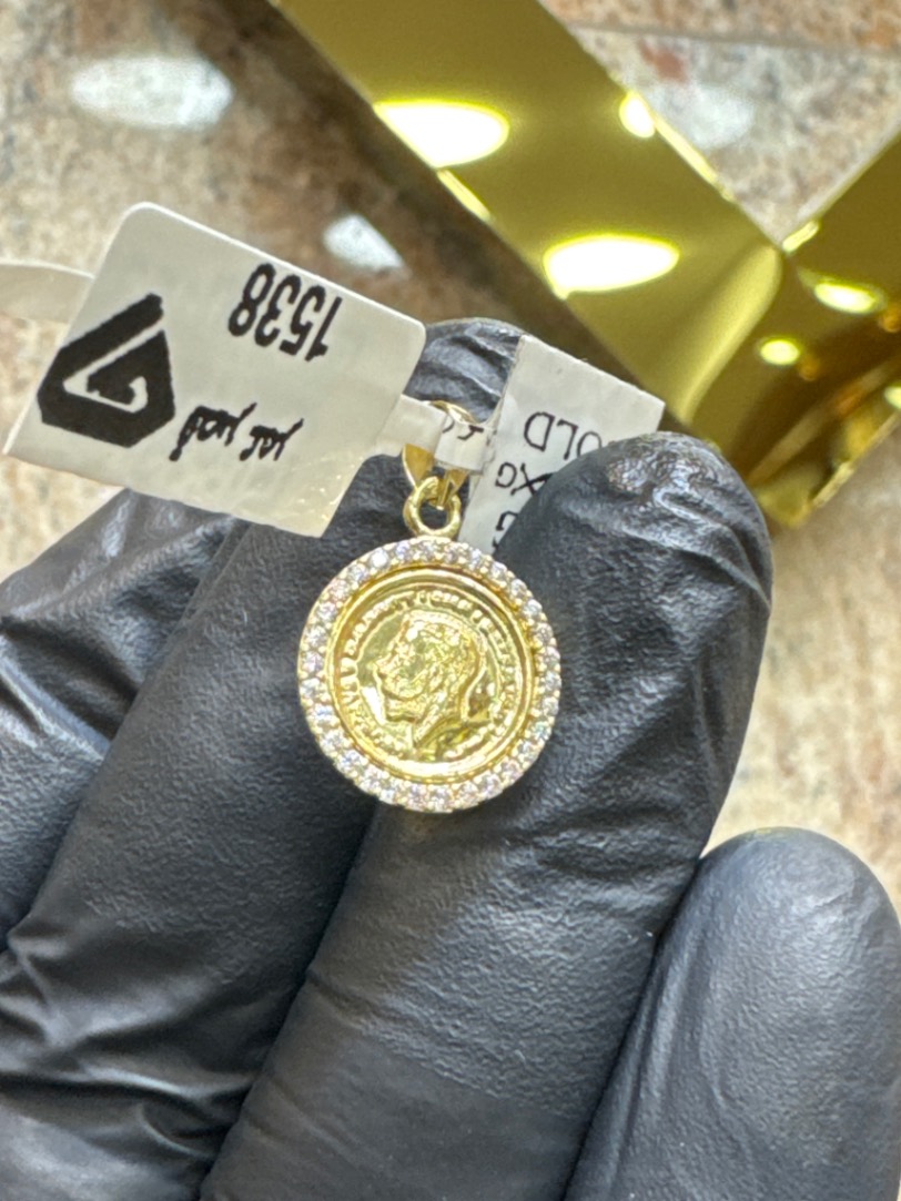 دلاية سلسله — كنج جولد — عيار 18 — 1.60 جم