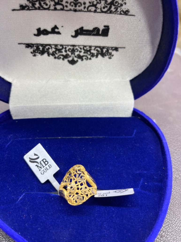 خاتم — MB GOLD — عيار 21 — صورة 1
