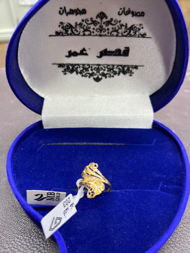خاتم — MB GOLD — عيار 21 — صورة 1