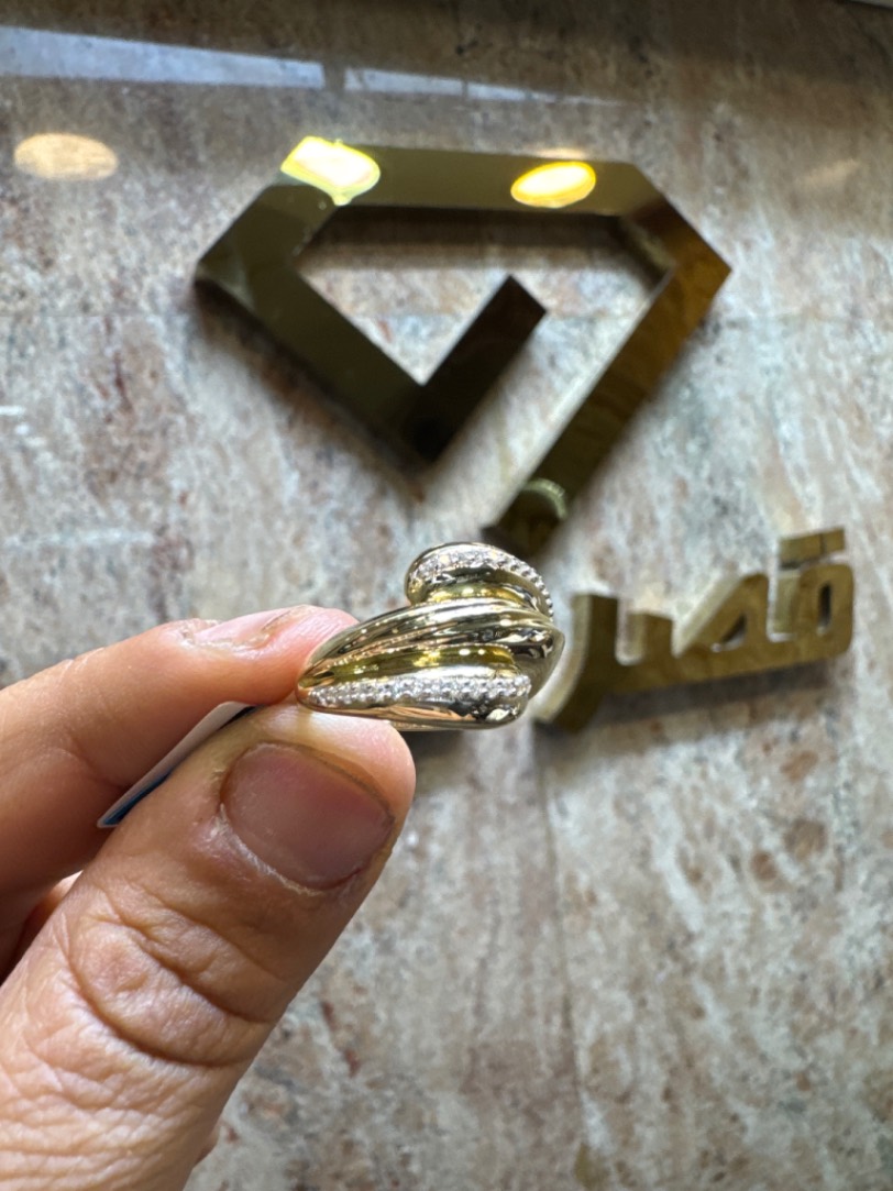 خاتم — فاين — عيار 18 — 3.60 جم