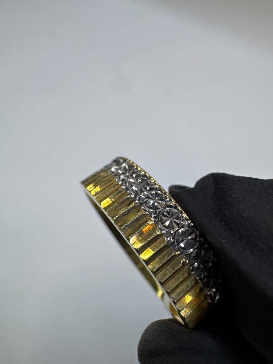 دبلة — لازوردي — عيار 18 — صورة 1